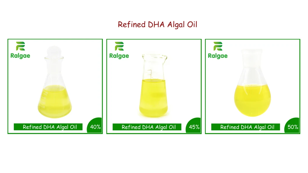 Refined Vegan Omega 3 Fatty Oil DHA Algal Oil 50% DHA for Functional Dietary Nutrition Supplement CAS6217-54-5