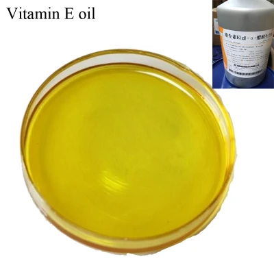 Olio liquido di vitamina E Dl-alfa tocoferolo al 98%.