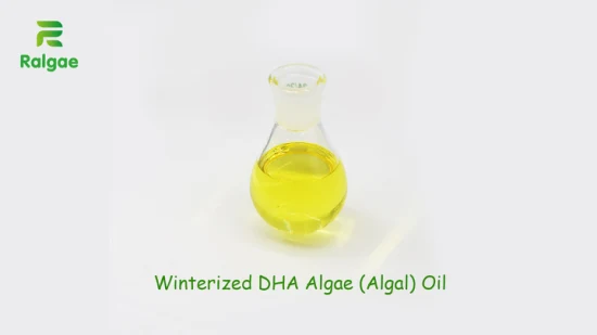 Olio di alghe DHA di alta qualità, olio di alghe vegane, 50% DHA per l'alimentazione umana, CAS6217-54-5