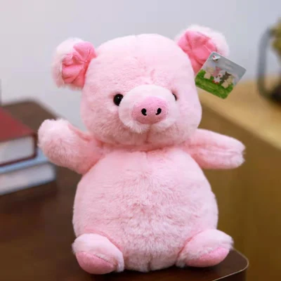 Giocattolo della bambola della peluche del maiale rosa dell'animale farcito del maiale farcito del regalo dei bambini di vendita calda