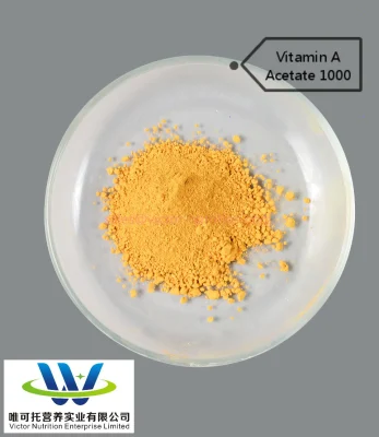 Vitamina A1000 000 Iu/G ad elevata purezza, qualità dei mangimi, alimentazione animale, vendita all'ingrosso di mangimi per pollame